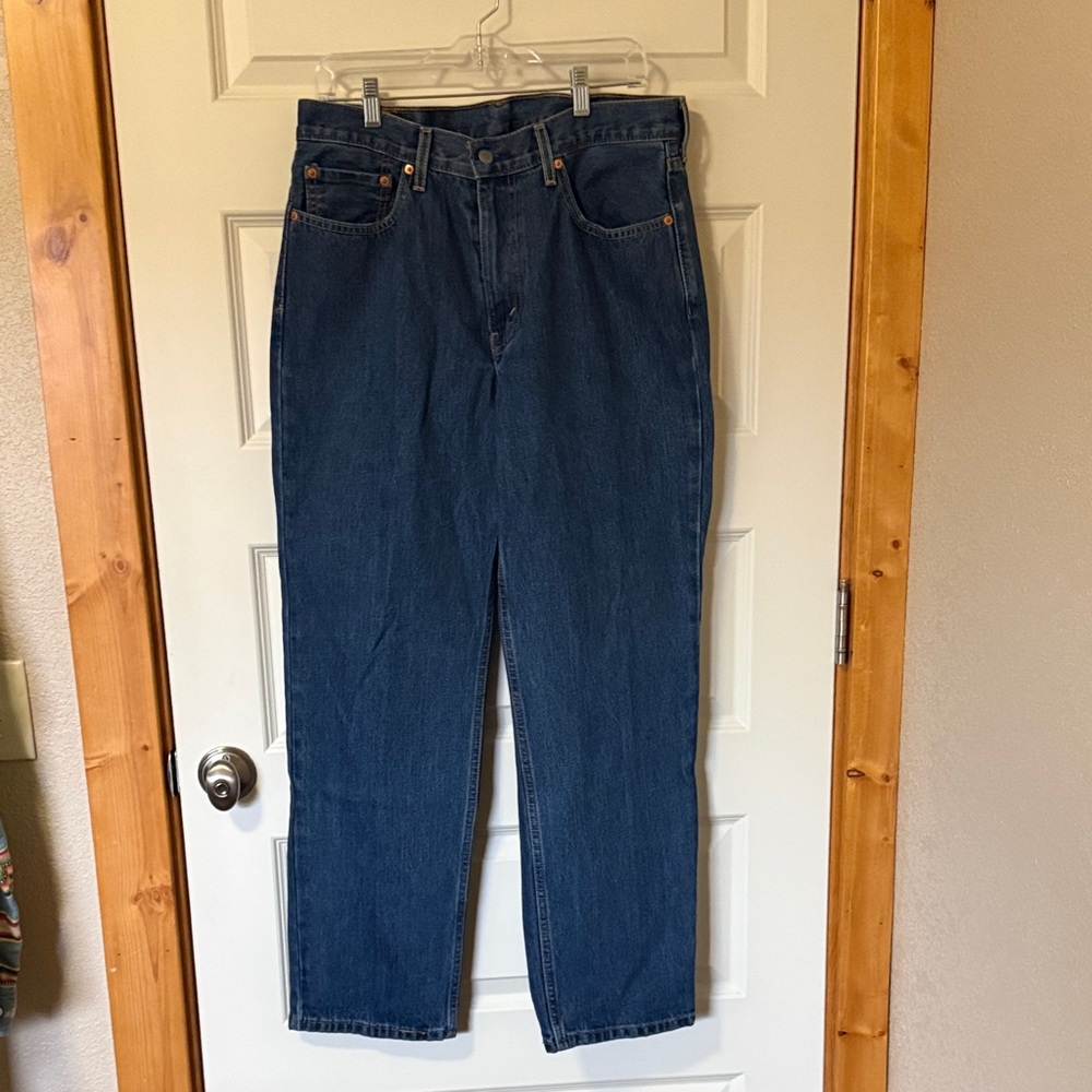 Men’s Levi’s 550 Dark Blue Denim Jeans 33x32